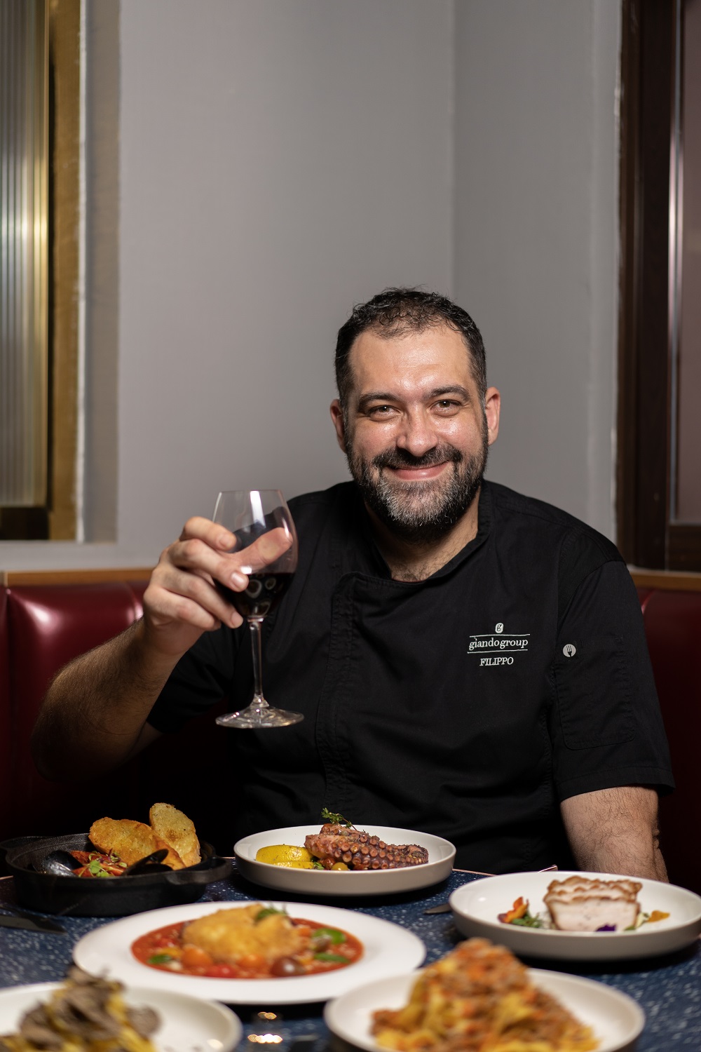 Filo Cibo e Vino主廚兼餐廳創辦人Filippo Bencin。