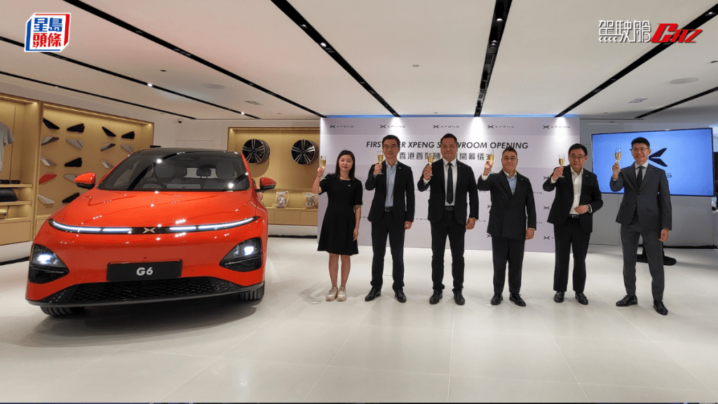 國產電動車小鵬Xpeng香港首間品牌專店，今天(7月19日)在元朗Yoho MIX商場正式開幕。