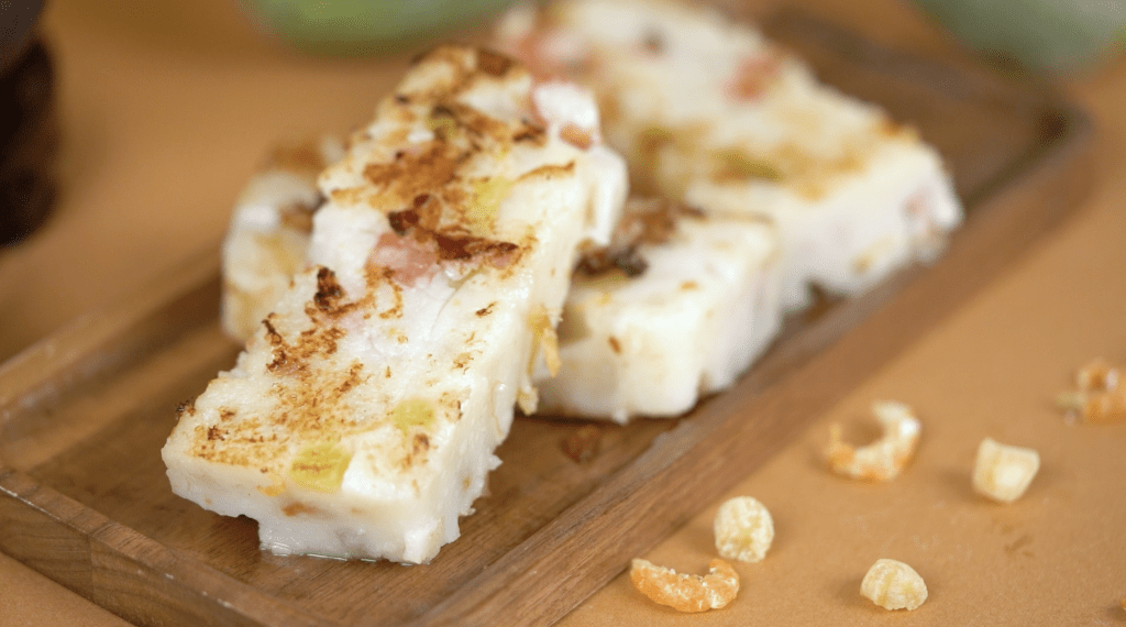 翡翠蘿蔔糕  禮券優惠價 $210（原價 $328）（圖片來源：受訪者提供）