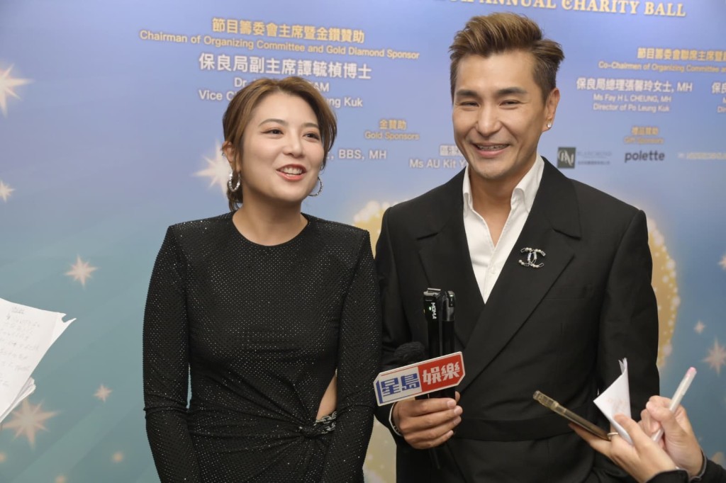 陳展鵬農曆年會到拉斯維加斯登台，太太同行。