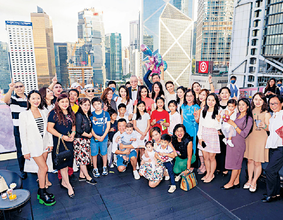 ■眾多親友及城中政商名人出席貝貝的生日派對。