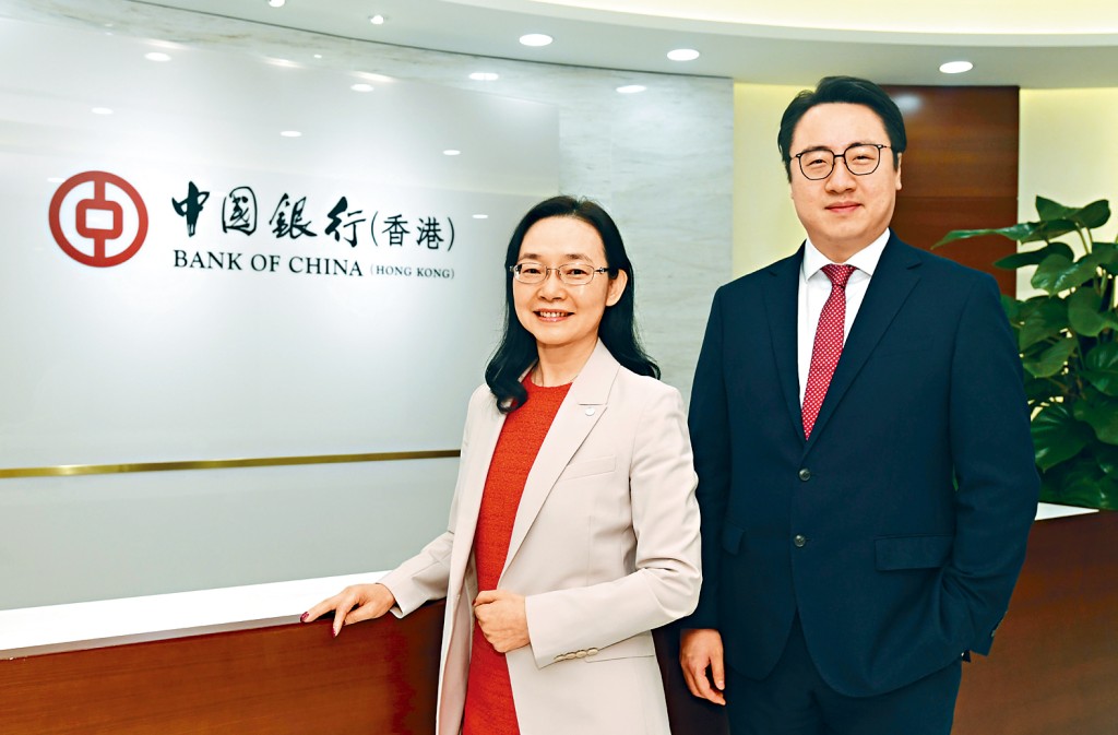 劉賽麗稱,1月中銀理財通業務的「南向通」客戶,開戶量按年急升逾10倍。