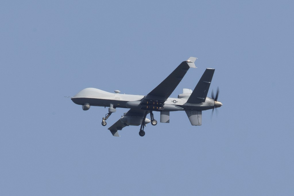 伊朗聲稱擊落一架MQ-9無人機。路透社
