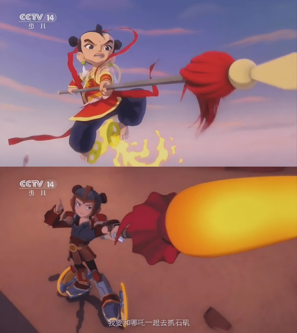 中美合拍的動畫 《我的哪吒與變形金剛》，下月央視開播。央視