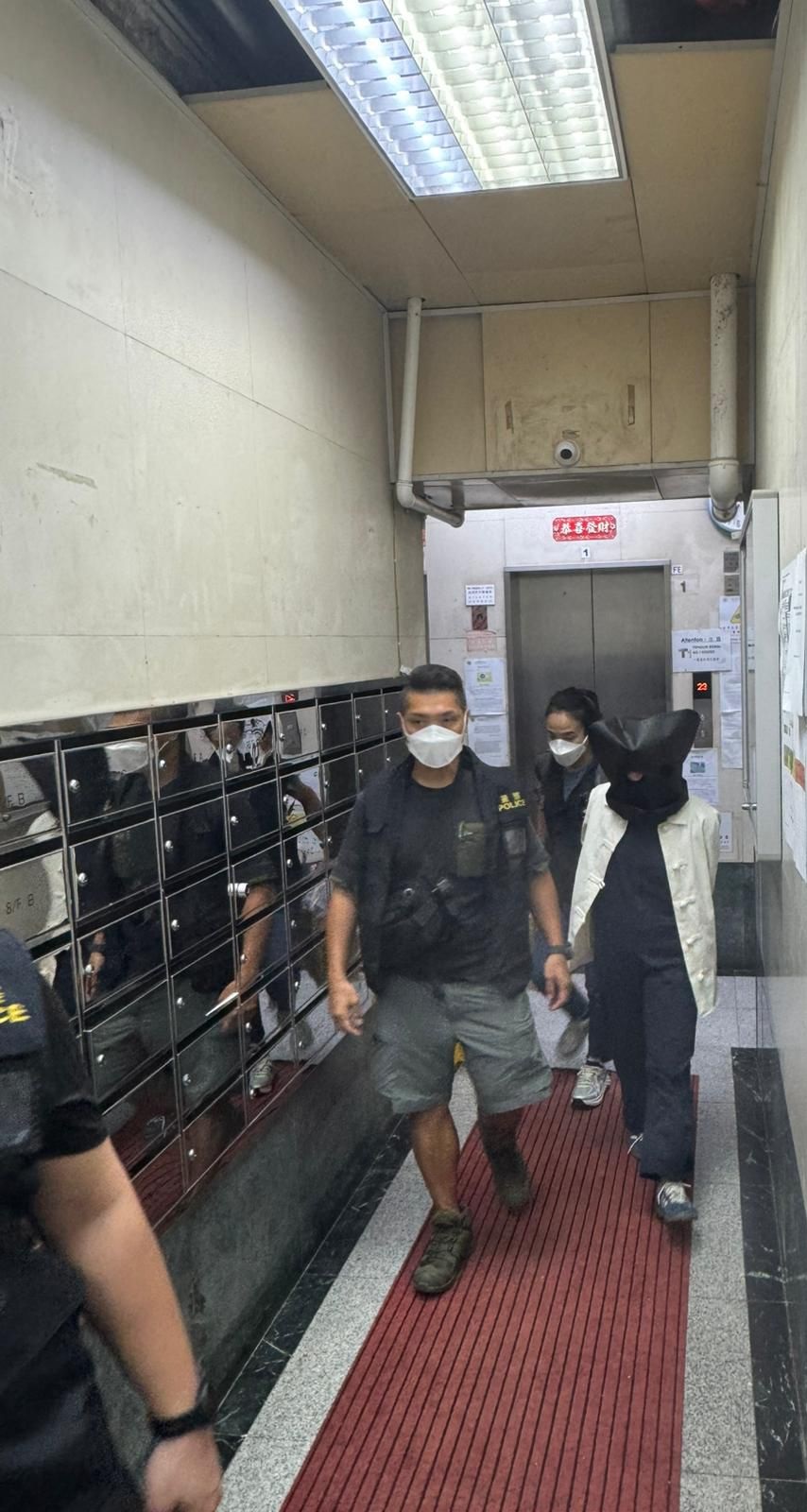 被捕人因金錢問題被販毒集團招攬參與販毒活動。警方提供 被捕人因金錢問題被販毒集團招攬參與販毒活動。警方提供