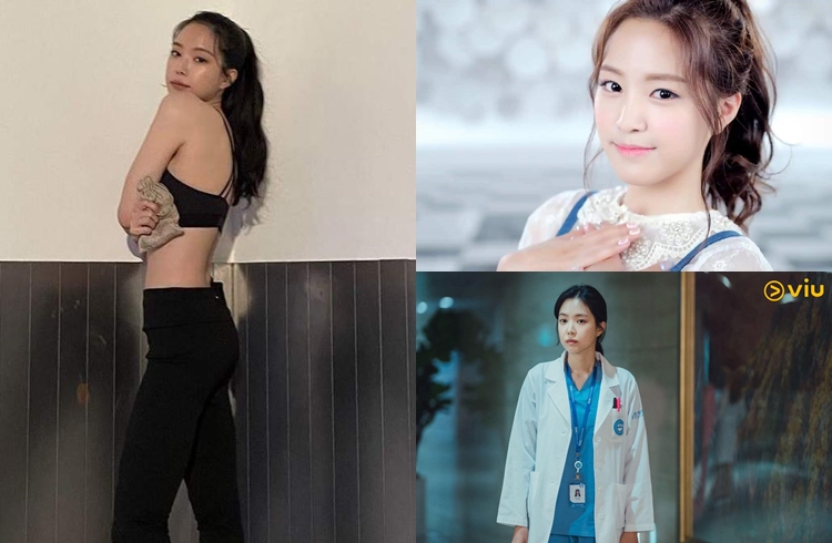 孫娜恩在初出道時有包包面，經過一輪努力，終於成為「螞蟻腰女神」。