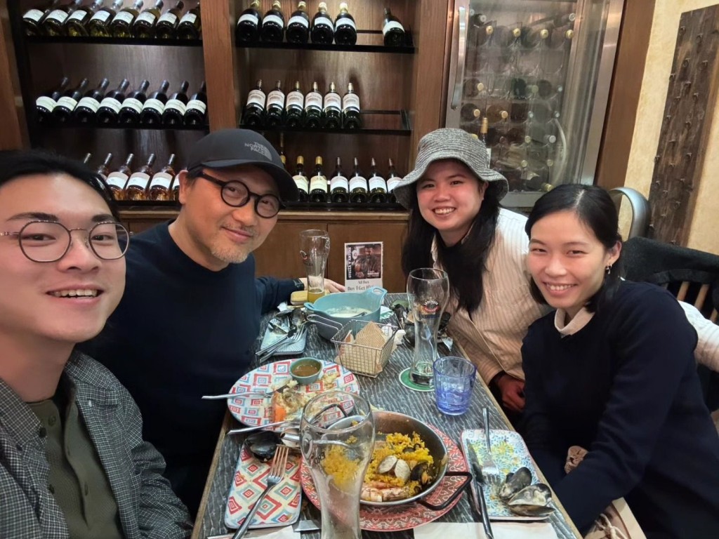 唐藝婷與潘燦良曾合作。 唐藝婷與潘燦良曾合作。