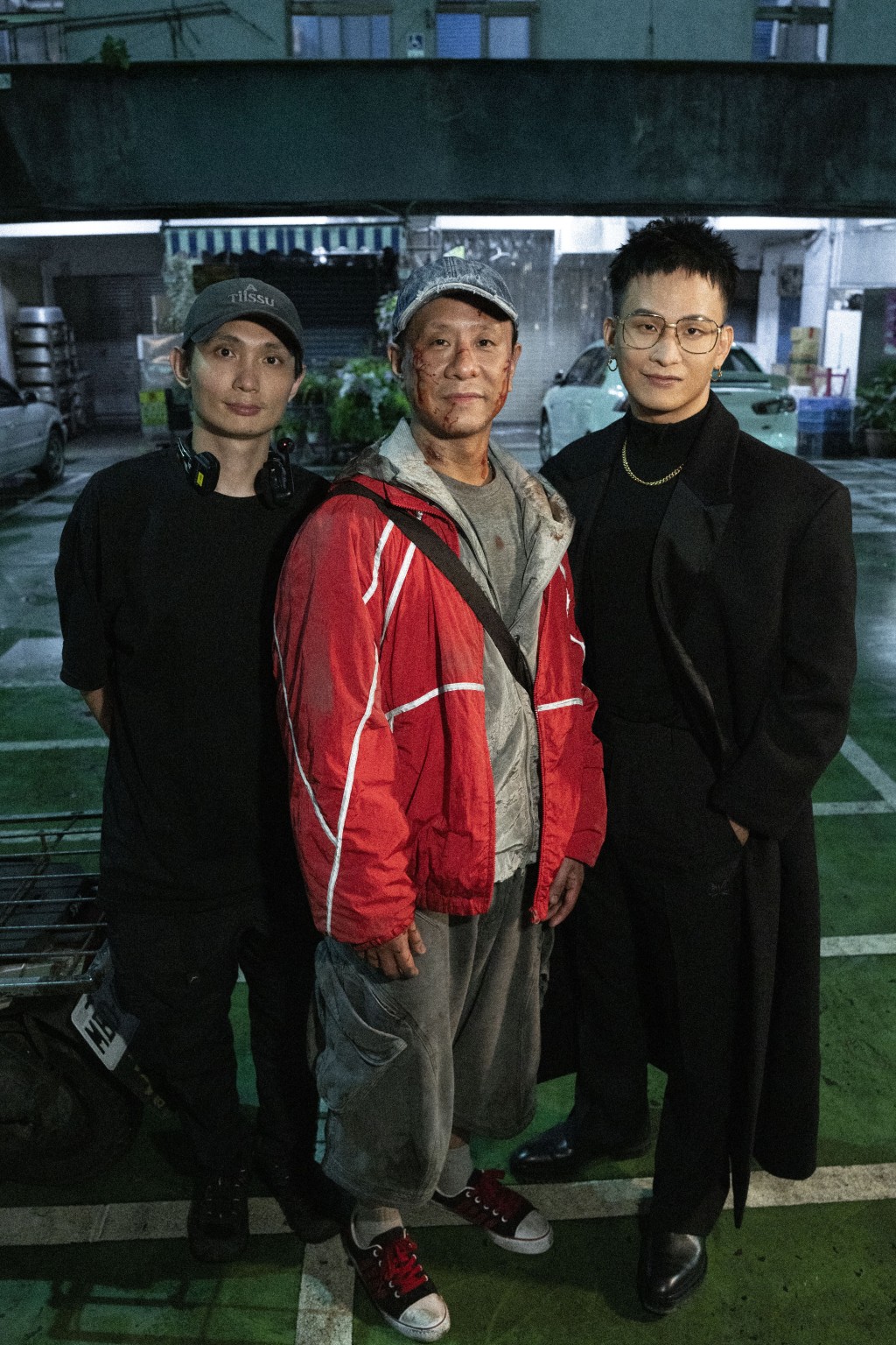 朱栢康、黃奇斌及殷振豪同框。