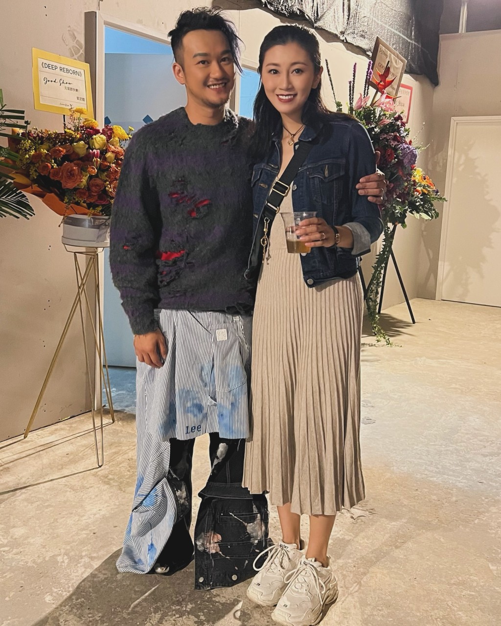 吴浩康与郭思琳去年3月奉子成婚。