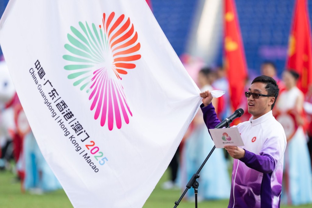 殘特奧會田徑項目開賽前,進行了運動員進場和宣誓儀式。羅淑佩fb 殘特奧會田徑項目開賽前,進行了運動員進場和宣誓儀式。羅淑佩fb