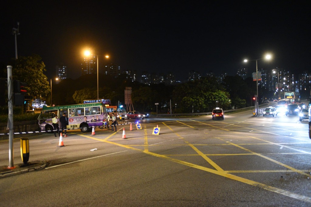 大埔廣福道及南運路交界發生奪命交通意外。