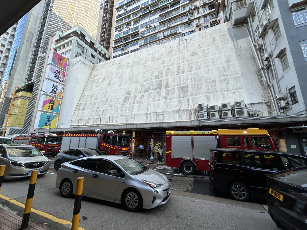 現場為銅鑼灣摩頓臺一間桑拿。曾志恆攝