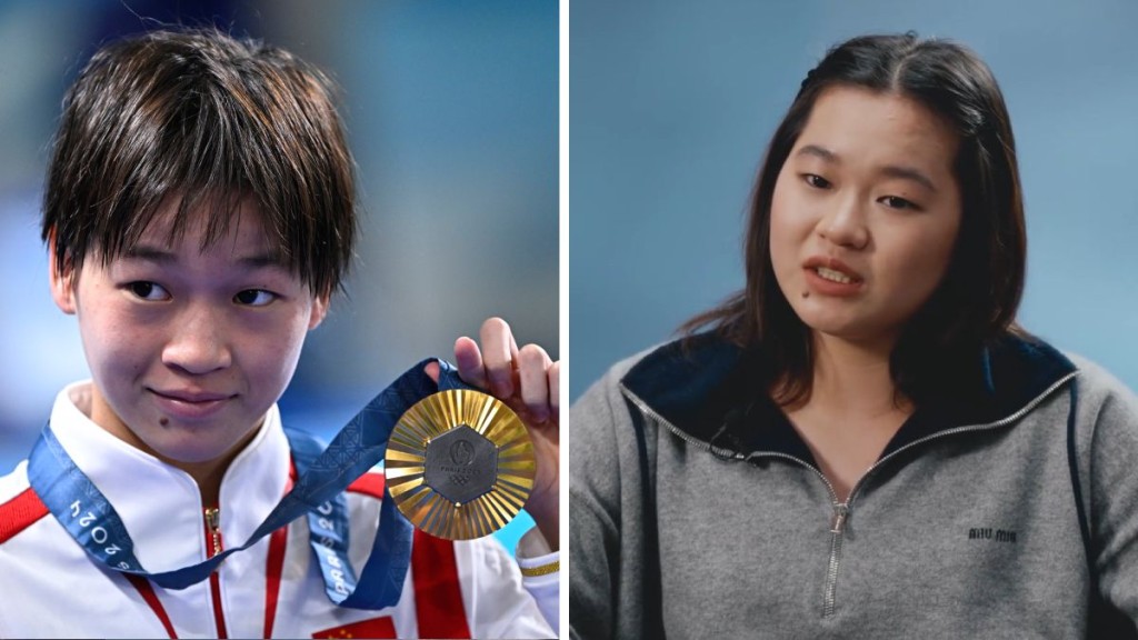 全紅嬋表示，自己於2025年飽受體重困擾。新華社／人物工作室