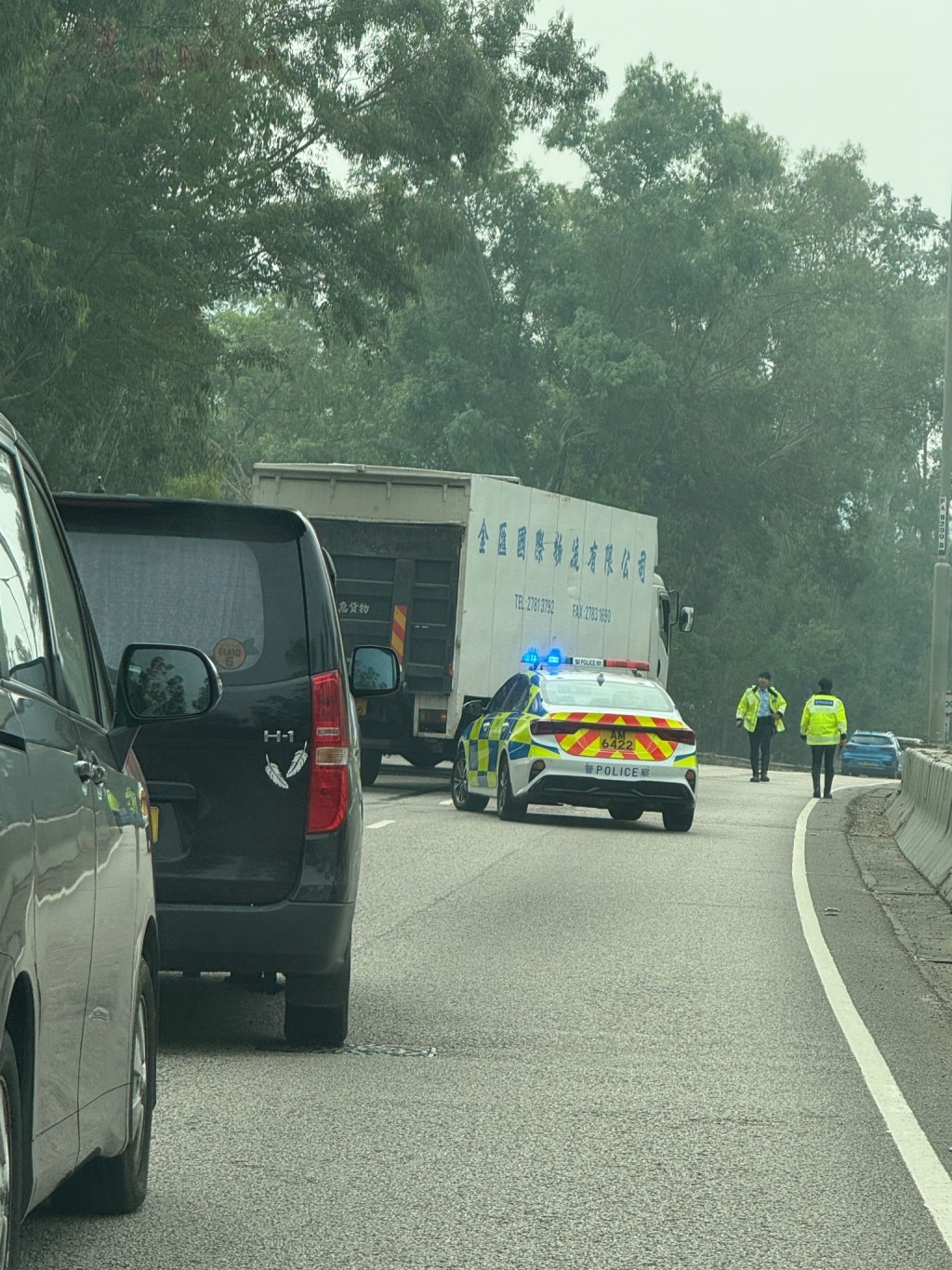 警員到場調查。網上圖片 警員到場調查。網上圖片