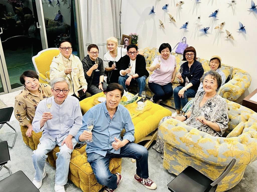 林建明坦言庆幸在2023年跟文丽贤有一些聚会。