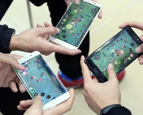 內地騰訊著名手機遊戲《王者榮耀》。網圖