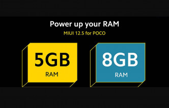 ●可把储存容量模拟为RAM，令两个版本分别增至5GB及8GB。