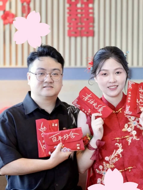寧波女省排場辦四無婚禮。 寧波女省排場辦四無婚禮。