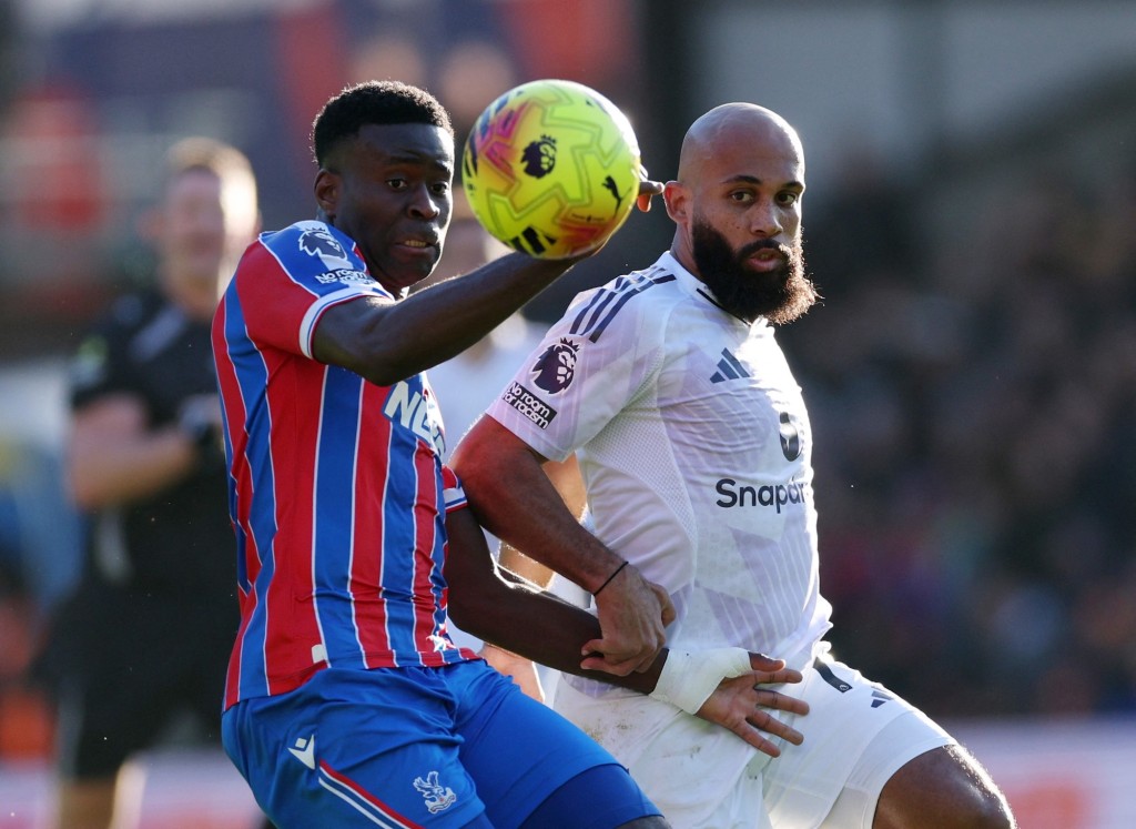 曼聯2：1反勝水晶宮。路透社