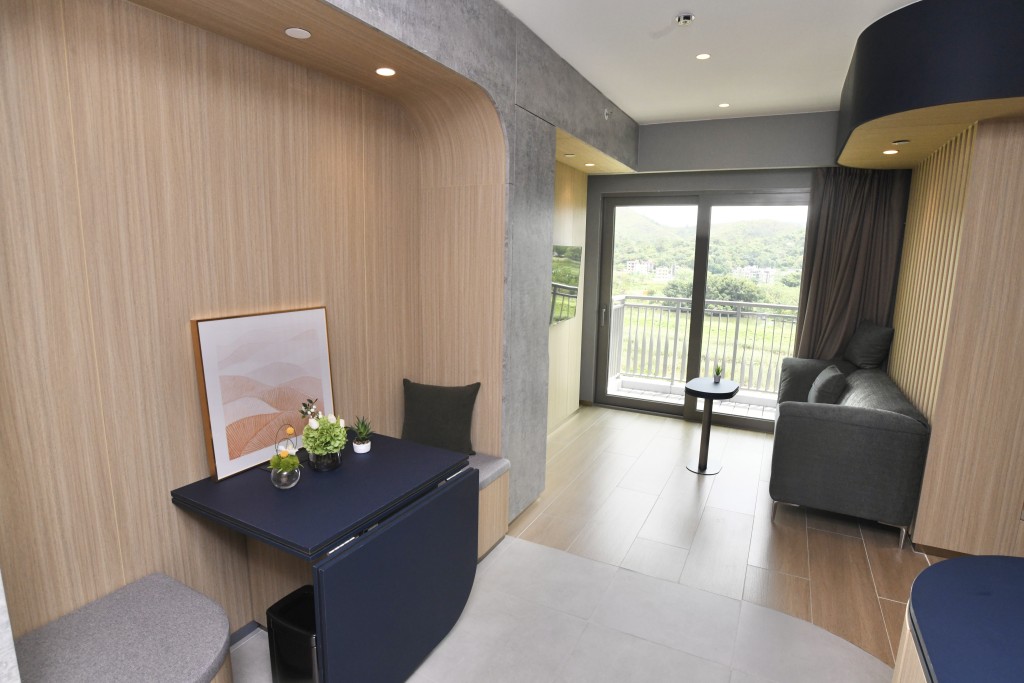 港深創科園第一座落成的人才公寓今年年頭已開始入住。 港深創科園第一座落成的人才公寓今年年頭已開始入住。