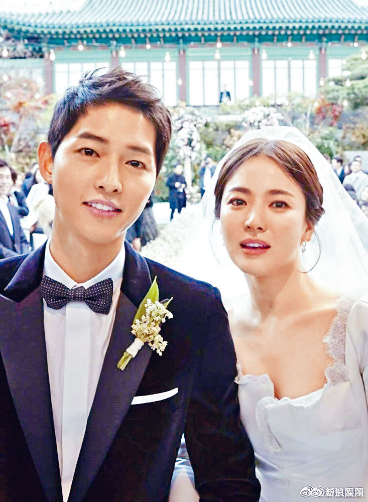 宋仲基昨開聲為宋慧喬澄清出軌傳聞。