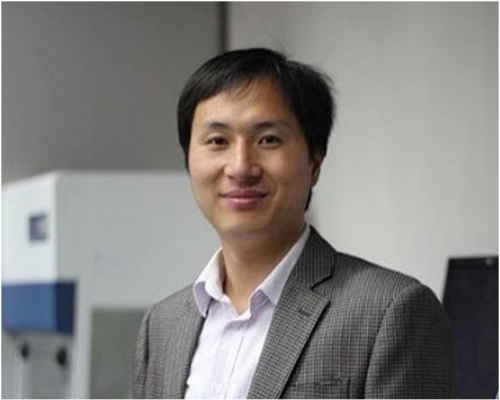 贺建奎日前声称以基因编辑培育出爱滋病免疫双胞婴儿。新华社