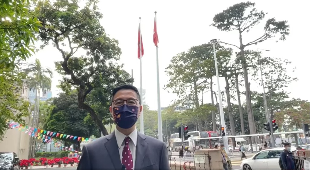 楊潤雄說,要栽培學生成為有識見、有承擔,具國家觀念、香港情懷、國際視野的人才。FB截圖
