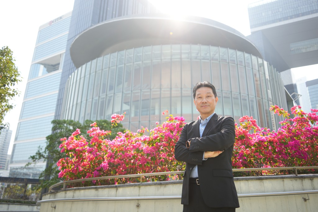 曾任警察員佐級協會主席的陳祖光，是回歸後首位警察出身的立法會議員。吳艷玲攝