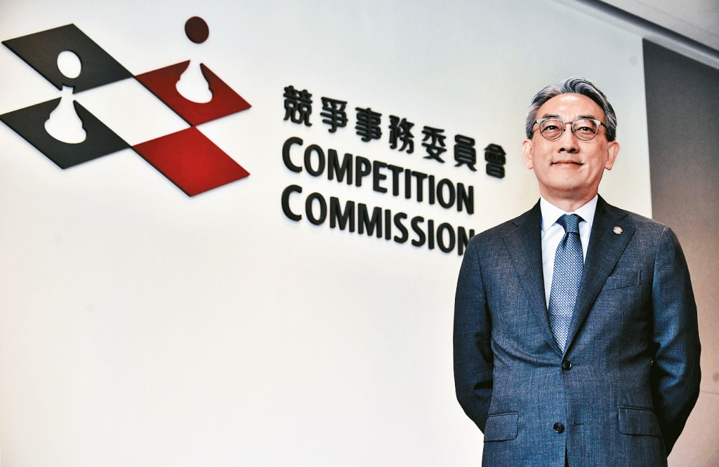 競爭事務委員會新任主席翟紹唐昨日與傳媒會面。