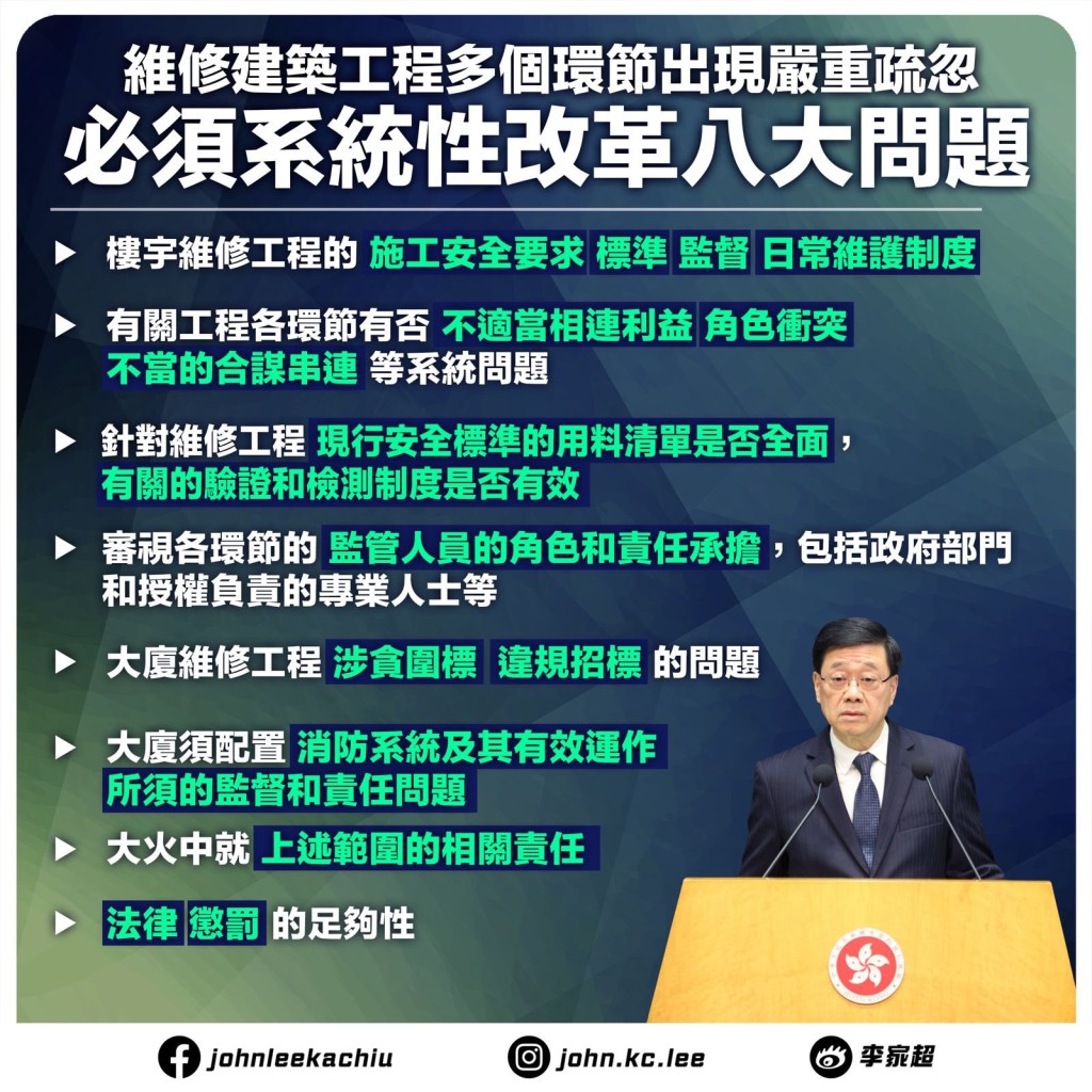 李家超fb圖片