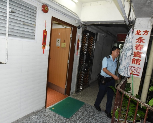 警方到場調查。