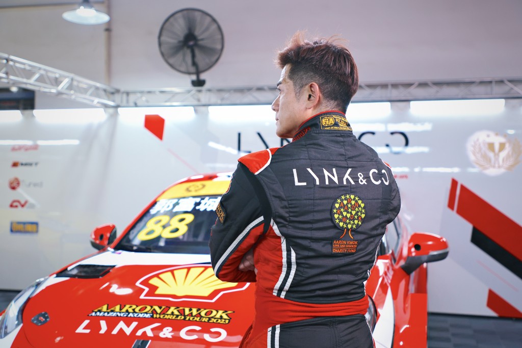 郭富城以特邀車手身份參加「澳門格蘭披治大賽車」。（圖片提供：Macau GP）