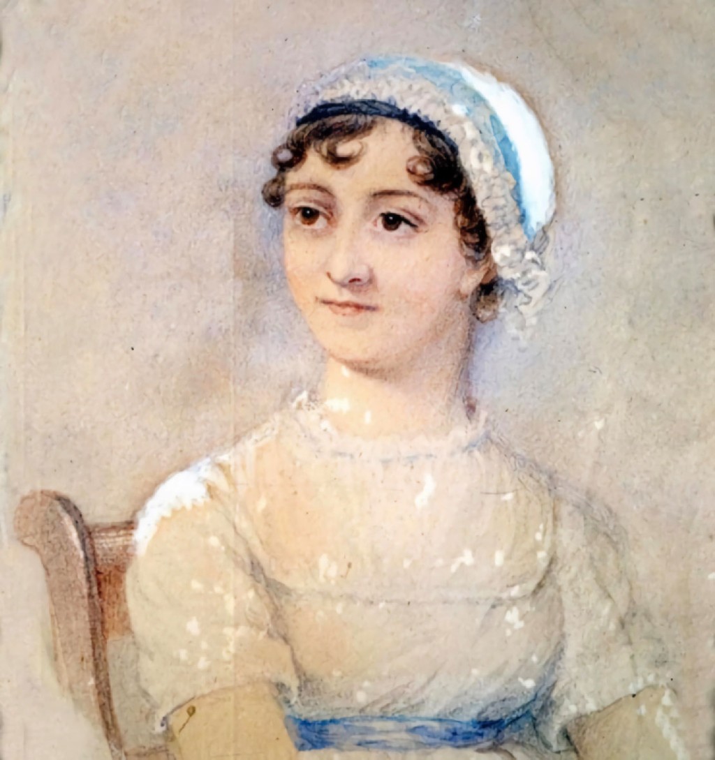 珍．奧斯汀（Jane Austen, 1775年—1817年）：「我要小心地、偷偷地寫，不然叫人發現就糟了！」