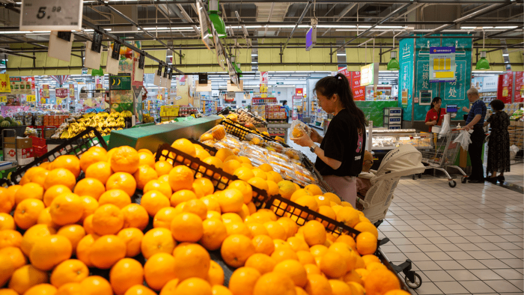 中國上月CPI跌0.1% 連續3個月通縮