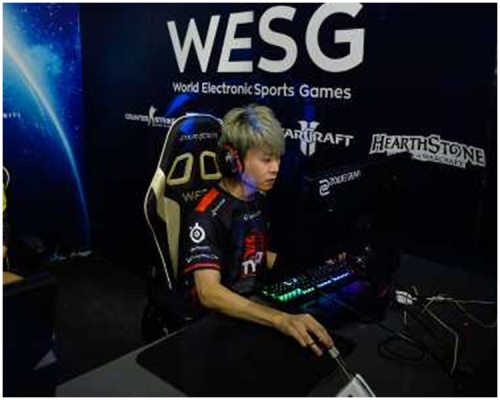 内地真正的电竞从业人员仅有5万人。新华社图片