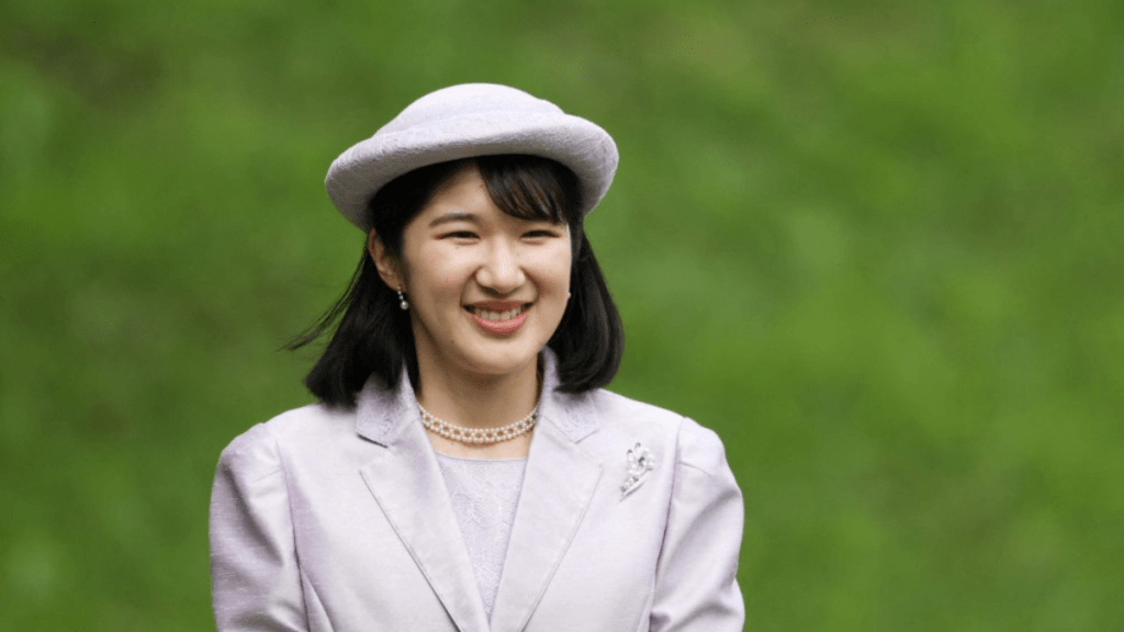 德仁天皇獨生女愛子公主。法新社 德仁天皇獨生女愛子公主。法新社