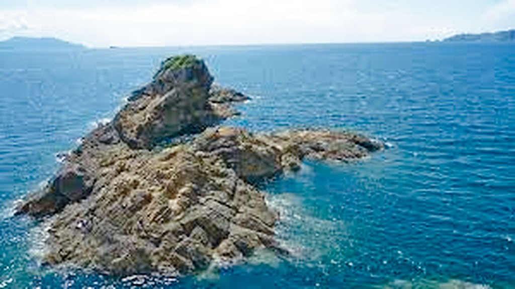 發生潛水客遇溺意外的弓洲海面。