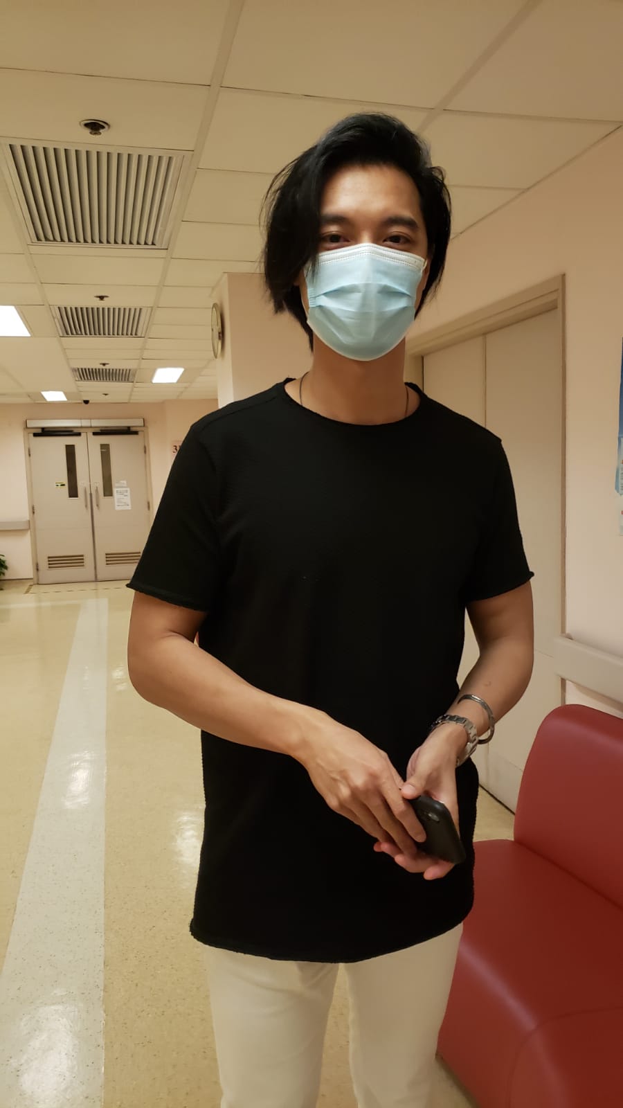 榮升老竇的黎振燁表示好興奮。