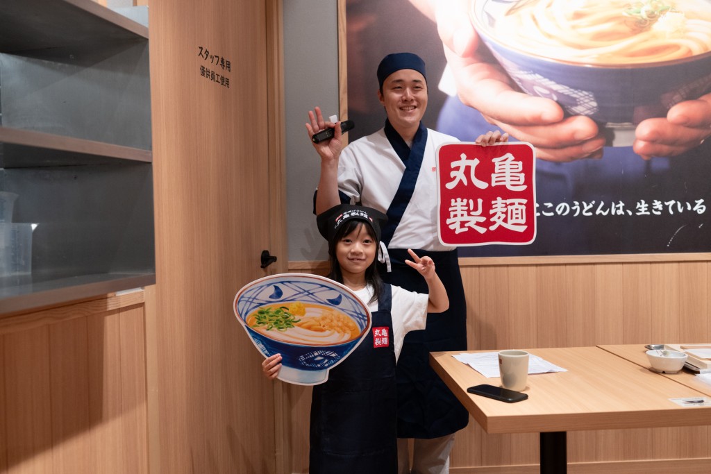 快快參加丸亀製麵小職人製麵教室,做個「一日烏冬匠人」。(圖片來源:丸亀製麵) 快快參加丸亀製麵小職人製麵教室,做個「一日烏冬匠人」。(圖片來源:丸亀製麵)