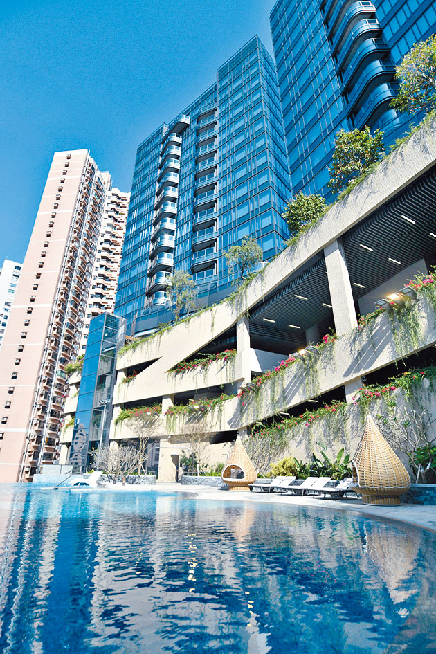 西半山大學閣首錄成交，連車位以8010萬售出。