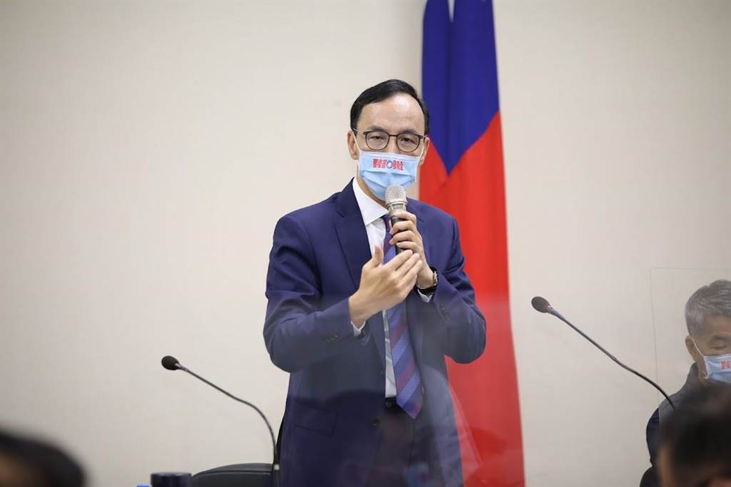 國民黨主席當選人朱立倫。網上圖片