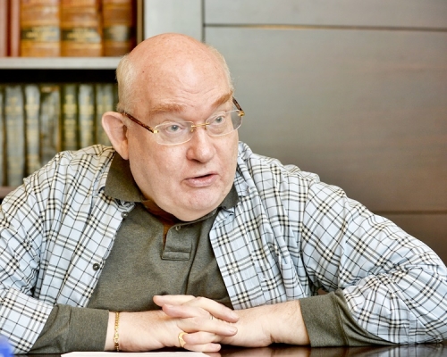 趙大狀致函大律師公會主席戴啟思（圖）表達不滿。資料圖片
