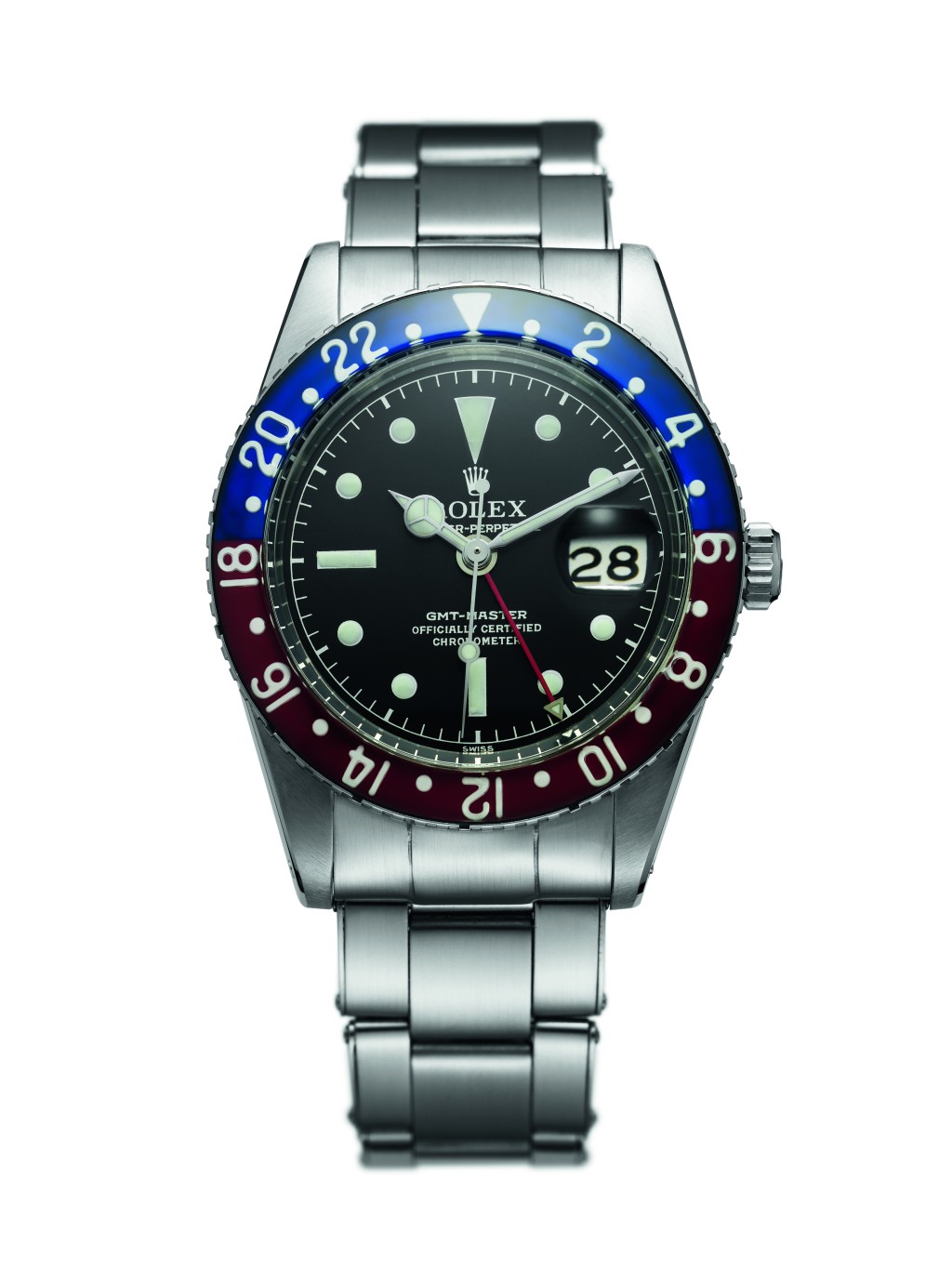 第一代GMT-Master Ref. 6542。 第一代GMT-Master Ref. 6542。