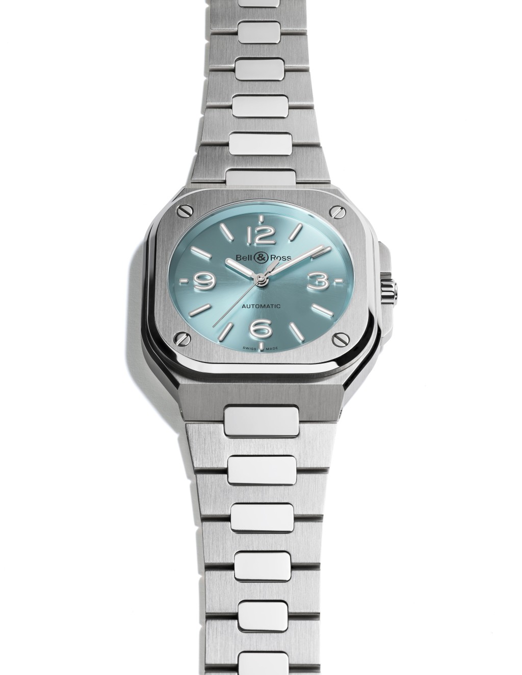 Bell & Ross BR-05 36 MM / 錶殼:36mm不鏽鋼 / 機芯:BR-CAL. 329自動 / 售價:$33,000。 Bell & Ross BR-05 36 MM / 錶殼:36mm不鏽鋼 / 機芯:BR-CAL. 329自動 / 售價:$33,000。
