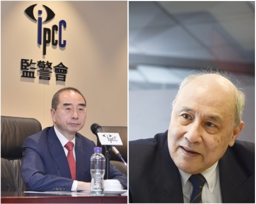 圖左，郭琳廣；圖右，梁定邦。
