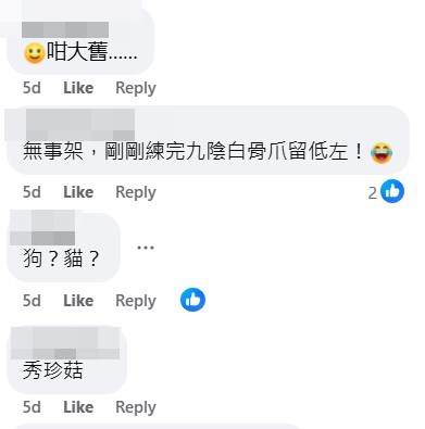 facebook截圖（資料來源：Patty Lee＠facebook將軍澳主場）