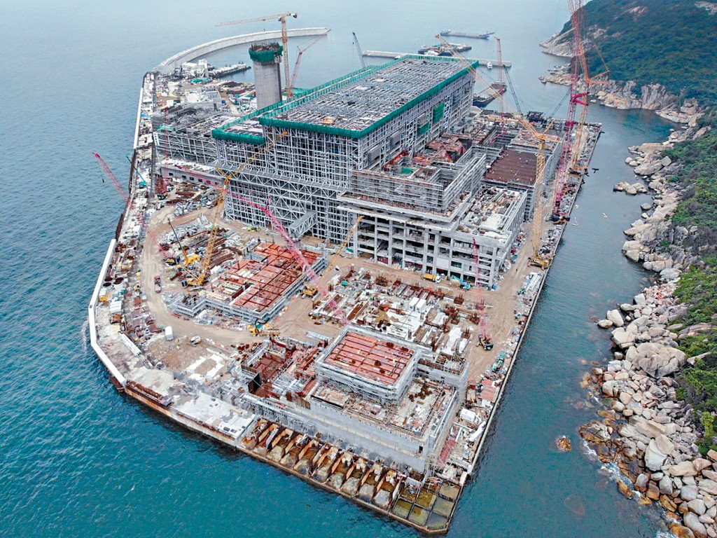 「I．Park1」設施預計明年投入運作，料每日可處理約3000公噸垃圾。