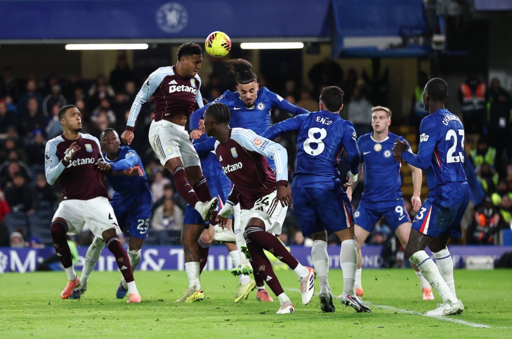 屈坚斯84分钟顶入奠胜球。路透社