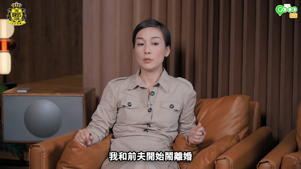 江美儀當時鬧離婚。 江美儀當時鬧離婚。