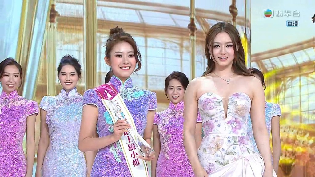 「最上鏡小姐」得主是2號李澤欣 「最上鏡小姐」得主是2號李澤欣